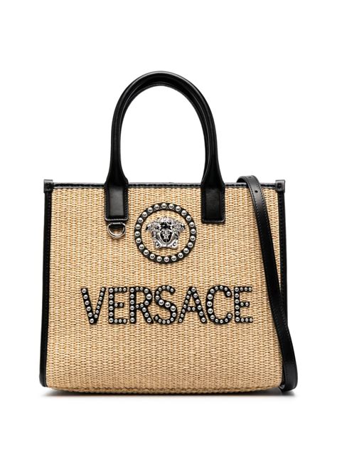 versace medusa head tote bag|Versace la medusa tote bag.